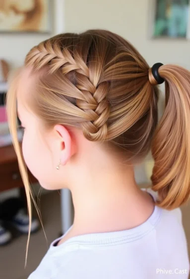 Mini Braided Ponytail