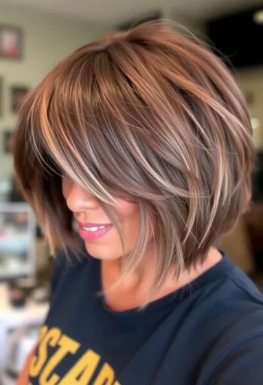 Shaggy Bob with Wispy Bangs