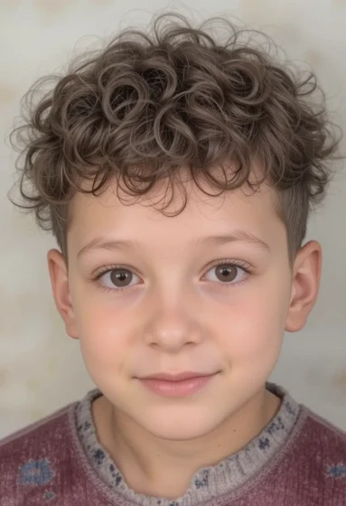 Short Curly Crop