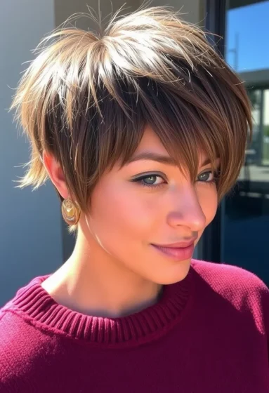 Short Shag with Piecey Ends