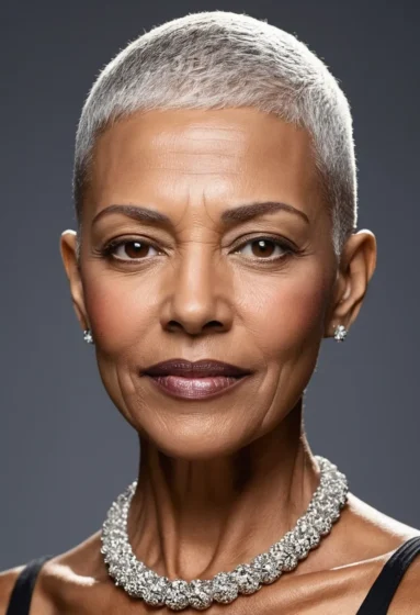 Silver Fox Buzz Cut