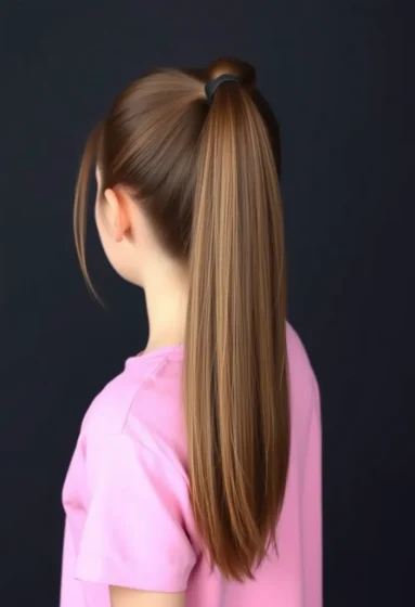 Sleek High Ponytail