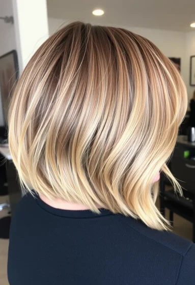 Tapered Bob With Soft Bangs