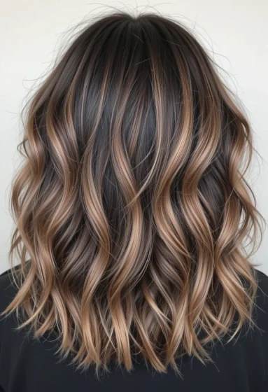 Toffee Brown Balayage