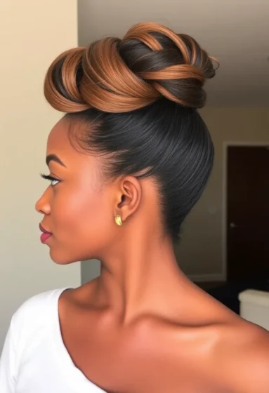 Twisted Crown Updo