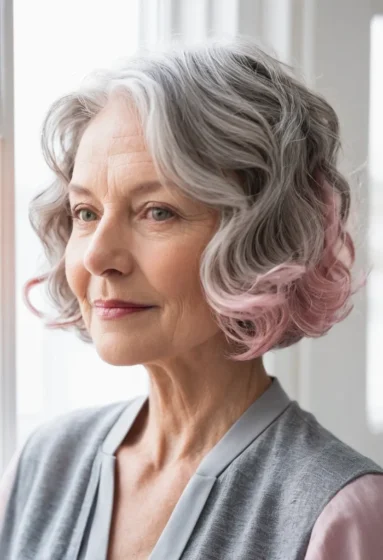 Wavy Chin-Length Bob