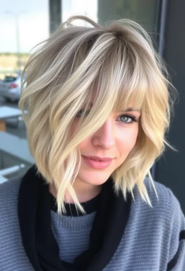 Wavy Textured Wolf Cut