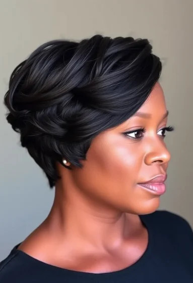 Asymmetrical Finger Waves