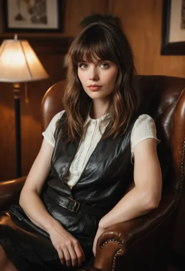 Fine Shag Cut with Textured Bangs