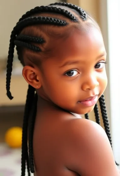 Lemonade Braids for Kids