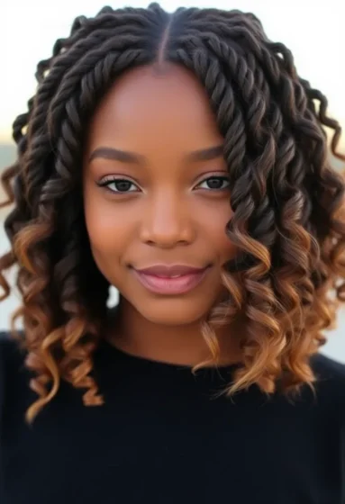 Shoulder-Length Deep Wave Crochet