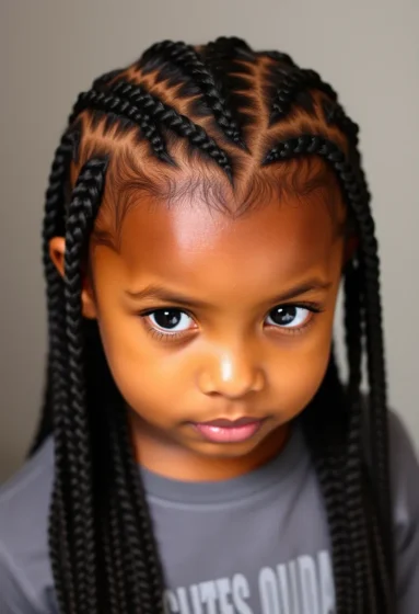 Zigzag Cornrow Braids