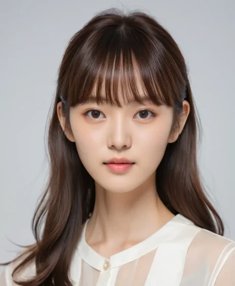 Airy See-Through Bangs