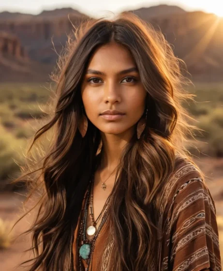 Boho Layered Haircut for a Free-Spirited Look