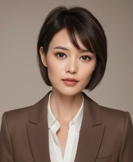 Classic Pixie with Side-Swept Bangs