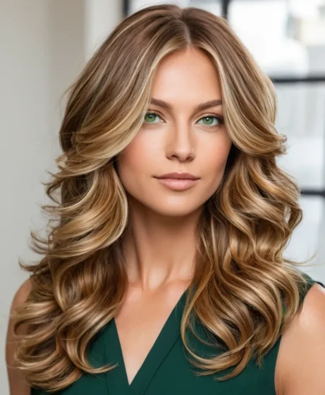 Layered Cut with Highlights