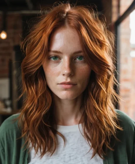 Long Shag Layers for a Trendy Edge