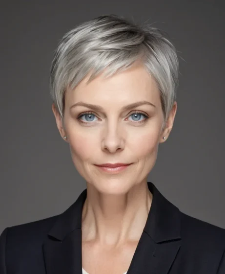 Minimalist Straight Pixie