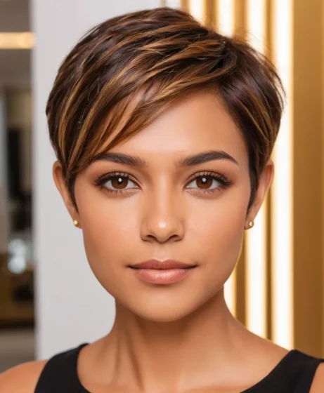 Pixie with Highlights