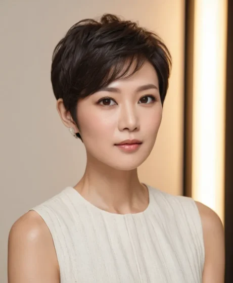 Pixie with Long Crown Layers