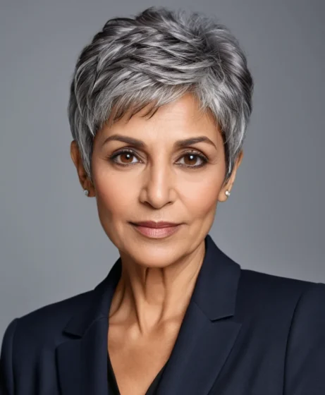 Pixie with Volume on Top