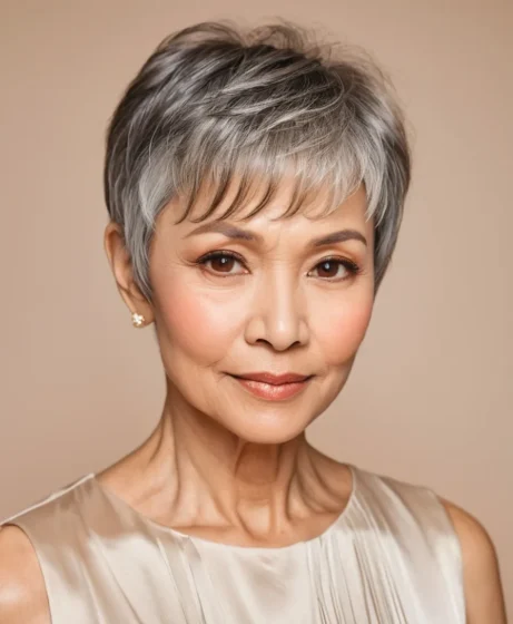 Pixie with Wispy Bangs