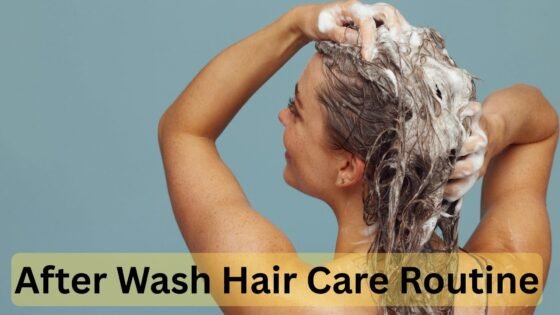 After Wash Hair Care Routine
