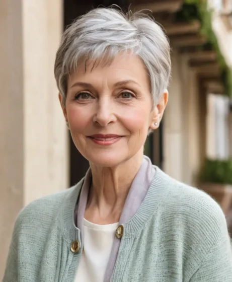 Classic Pixie Cut with Soft Layers