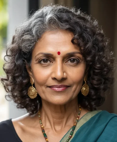 Curly Lob (Long Bob)