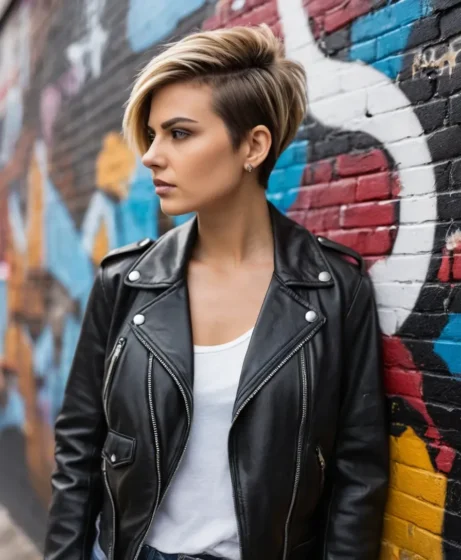 Short Layered Cut with Undercut
