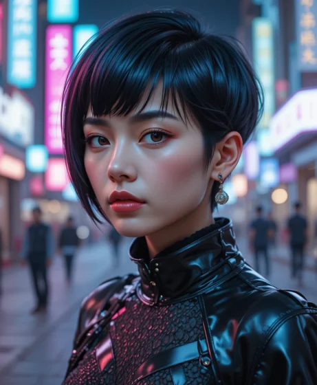 Short Pixie with Micro Bangs