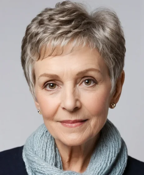 Soft Layered Pixie with Volume