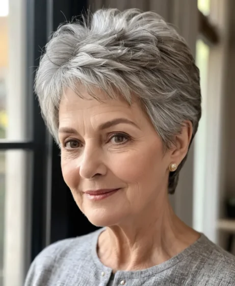 Voluminous Short Cut with Lift