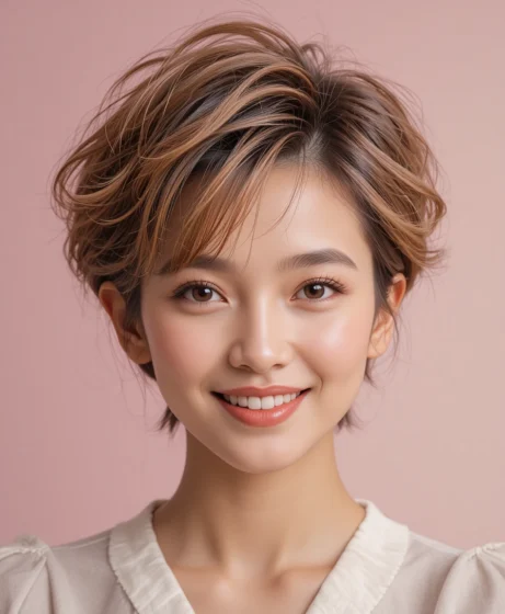 Wispy Pixie with Light Texture