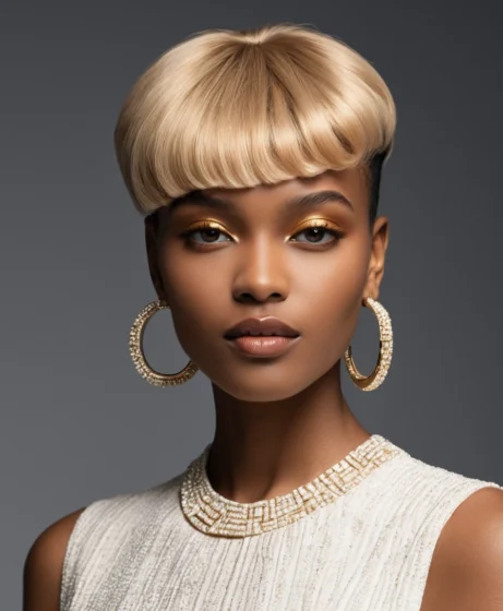 Bixie with Micro Bangs