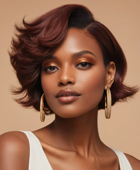 Bold Colored Bixie (Copper or Burgundy)