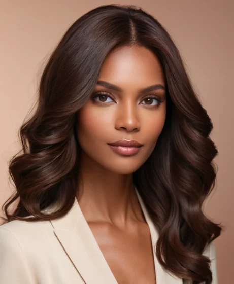 Chocolate Espresso with Subtle Red Undertones