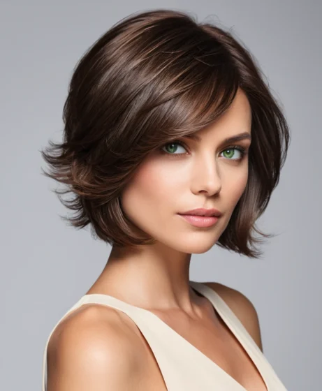 Dark Chocolate Layered Crop