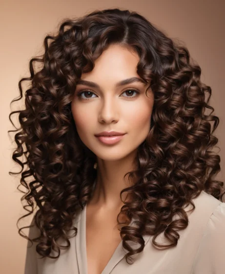 Dark Espresso Chocolate for Curly Hair Texture