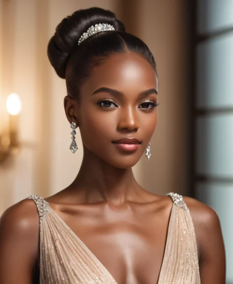 Low Ponytail with Wrapped Base
