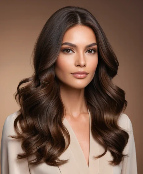 Rich Espresso Brown with Subtle Caramel Chocolate Undertones