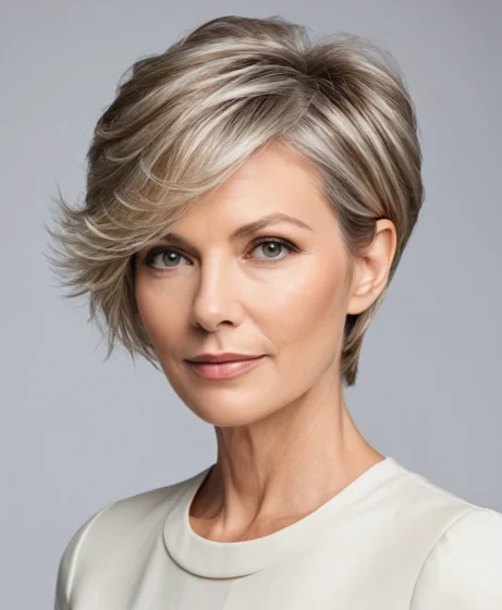 Short Layered Crop With Lift