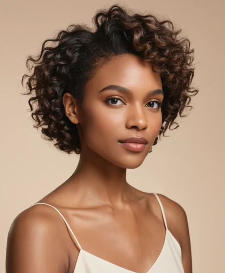 Textured Bixie for Natural Hair