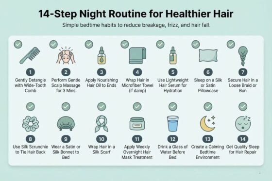14-Step Night Routine