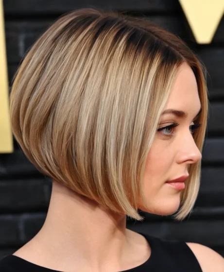 Bob with a Subtle A-Line Shape