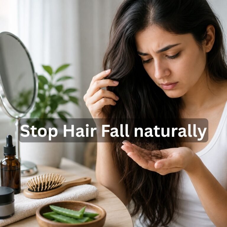 Stop Hair Fall naturally