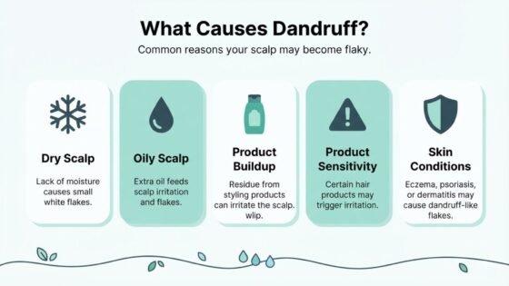 Ways to Get Rid of Dandruff