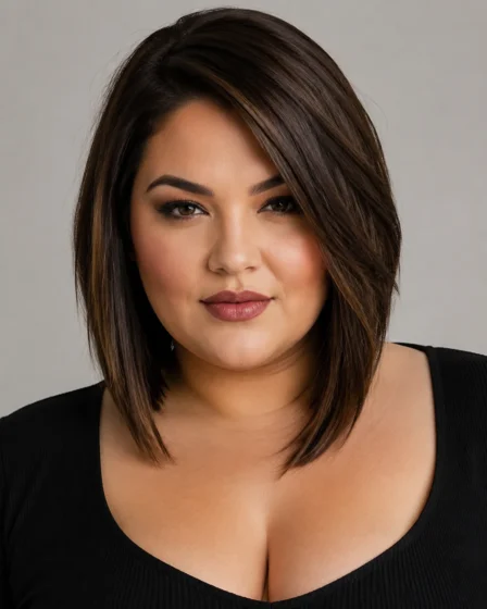 Angled Bob with Long Layers