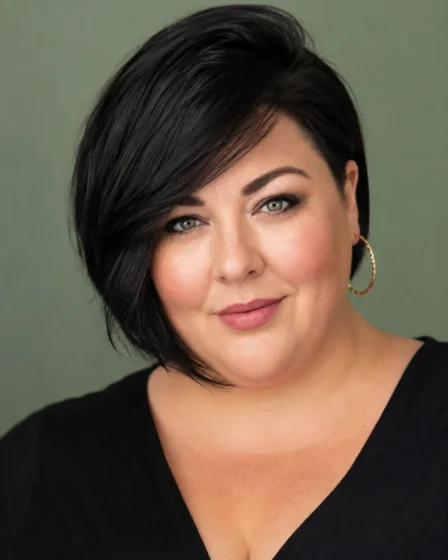 Asymmetrical Angled Bob