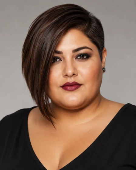 Asymmetrical Bob with One Length Shorter